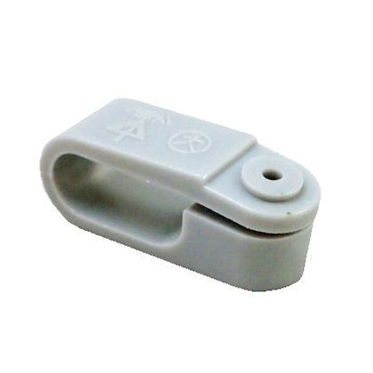 VVF片サドル大 グレー 長さ(mm):29.幅(mm):10.高さ(mm):10 KT-L 10個