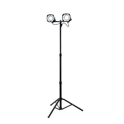 LEDワークライト スタンド式 ダブル 15W (W)740×(H)150×(D)170mm WLT-15LWA 1点