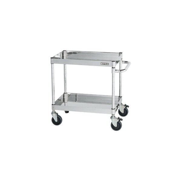 ステンレスCSパールワゴン(SUS430/サイレントエラストマー車/ダブルストッパー仕様)