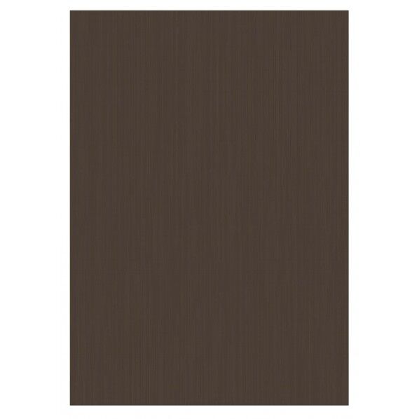 オルティノ 粘着剤付化粧フィルム ヘアライン(チョコレートメタリック) 1,220mm幅x1m VQM18222C 1ロール