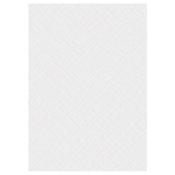 オルティノ 粘着剤付化粧フィルム クロスヘアライン(プラチナムホワイト) 1,220mm幅x1m VQM18195A 1ロール