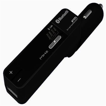 Bluetooth FMトランスミッター イコライザー付 USB1ポート2.4A