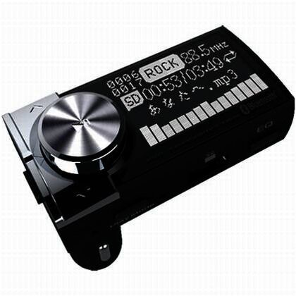 Bluetooth FMトランスミッターEQ AUX MP3プレーヤー付