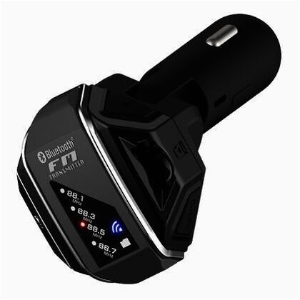 Bluetooth FMトランスミッター4バンドMP3プレーヤー付