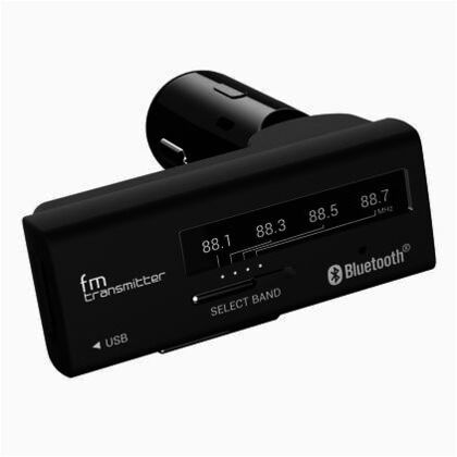 Bluetooth FMトランスミッターEQ AUX MP3プレーヤー付