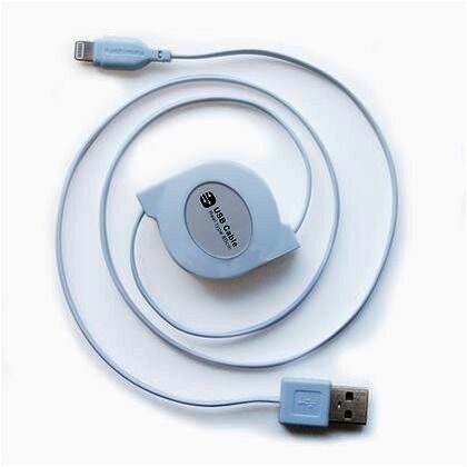 USB充電&同期ケーブル リール LN