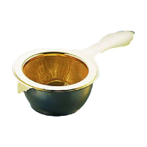 長谷富製作所 アミ式ティーストレーナー 18-8金メッキ 18-8金メッキ PTI11002 1個