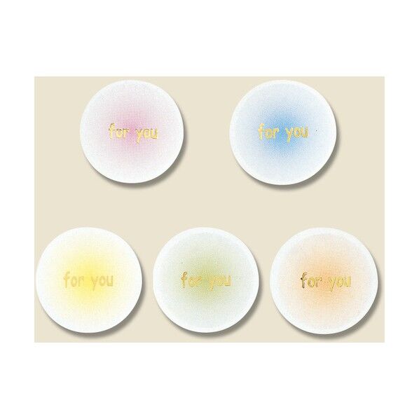 HEIKO ギフトシール パフ 60片 007067630 1点