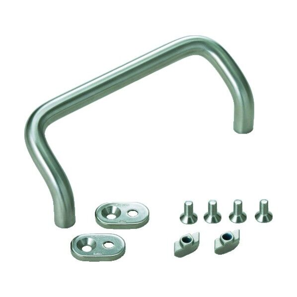 100041494 ステンレス鋼製ハンドルアルミフレーム取付用セットAS-LF-12-128-8 AS-LF-12-128-8 1組