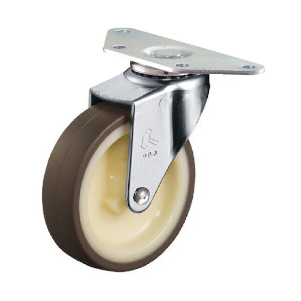 オールステンレスコーナーE型自在ウレタン車75mm 220E-UR75H0428 1
