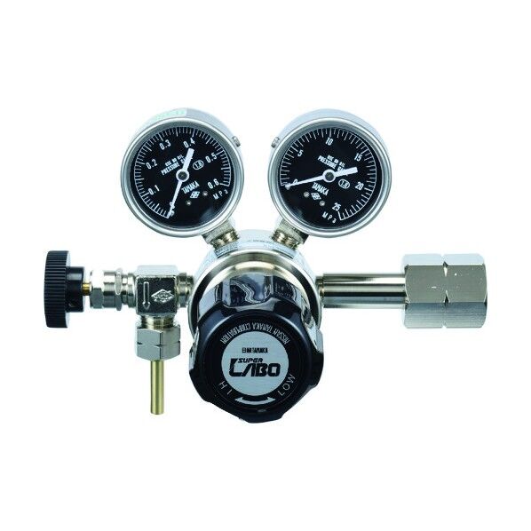 分析・研究向け圧力調整器 S-LABOII 入口高圧用、ボンベ用LAB1-1625V QAN96005 1点