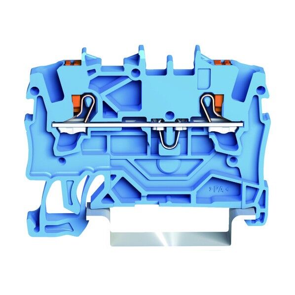 プッシュボタン付スプリング式中継端子台 2201シリーズ 2線式