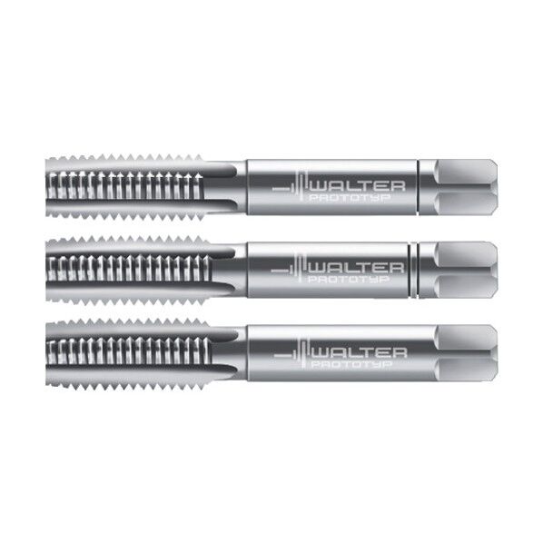 HSSハンドタップセット ノンコート(メートルねじ)