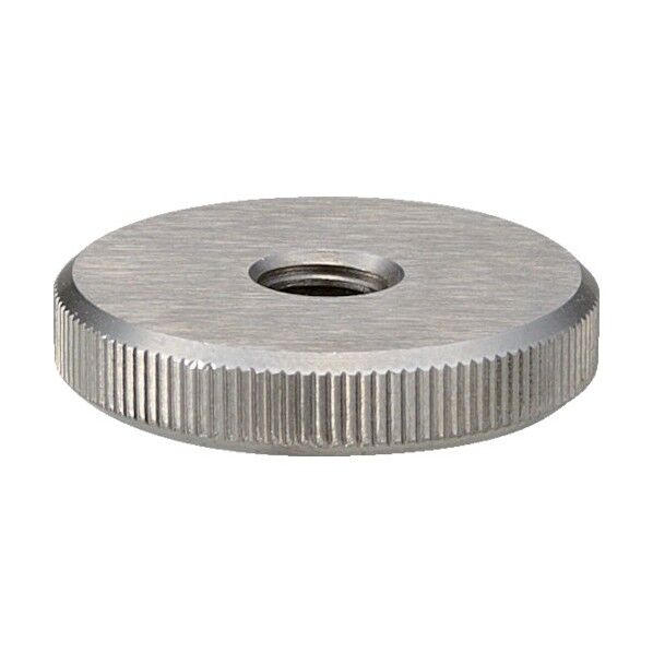 ローレットノブ 貫通タップ穴タイプ・ステンレス