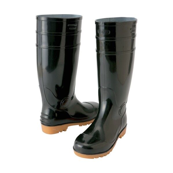 長靴(先芯入り) 010ブラック 25.0 4437 1