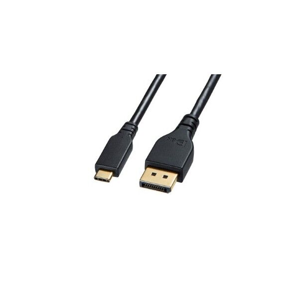 サンワサプライ TypeC-DisplayPort変換ケーブル (双方向)1.5m KC-ALCDPR15 1点