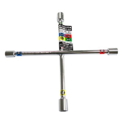 クロスレンチ 研磨仕上げミラー仕様 BWW-1722 1個