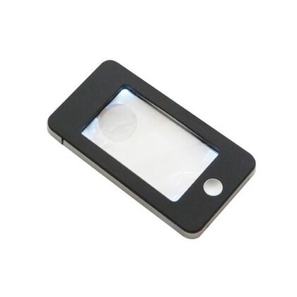 スマホ型LED付拡大鏡