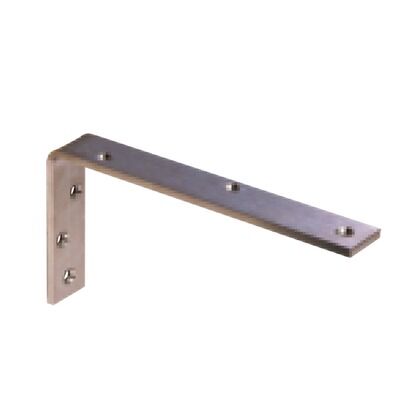 ステンレス ジャンボ棚受用補強材 ヘアライン 150×300用 YS-37 1