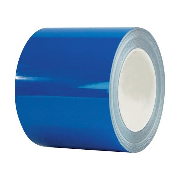 耐摩耗ラインテープ 幅100mm×22m 青 15639 1点