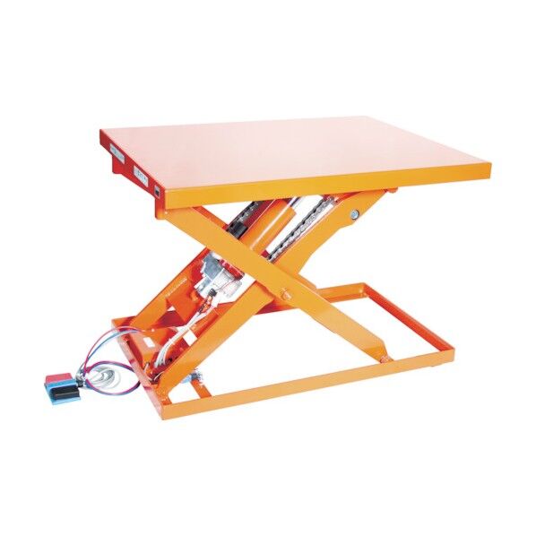 テーブルリフト500kg(電動BねじDC24V)500×1050mm×H280～1520 HDL-W50510V-D2 1点