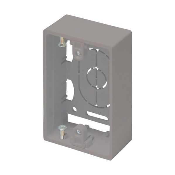 ニュー・エフモール付属品 露出ボックス 1個用 浅型