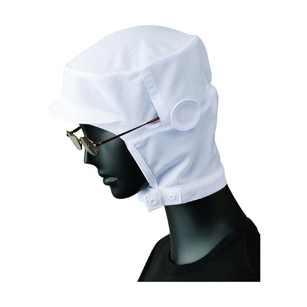 シャミランショートフード ホワイト G-5114-L 1点