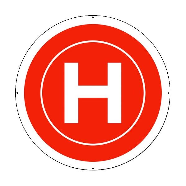 ドローン標識 ヘリポート 6300001175 1点