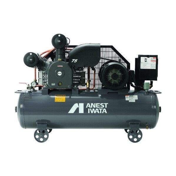 アネスト岩田 レシプロコンプレッサ(タンクマウント・オイルタイプ) 50Hz TLP55EG-14M5 1点
