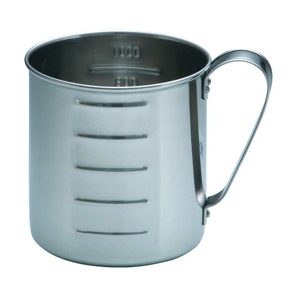 18-8口無シ水マス 1L 1L BMZ02001 1個