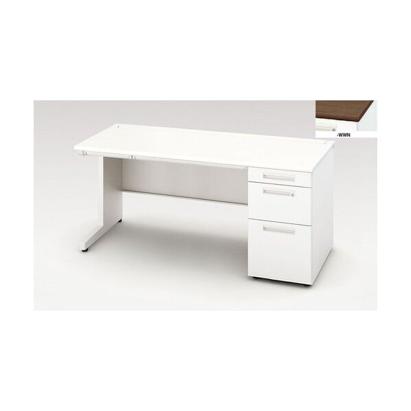 片袖デスク XEHH167B-WWN 1点