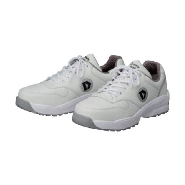 ワークシューズ(撥水・白)23cm 378-34A-1 1