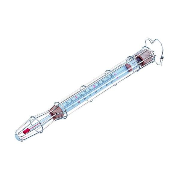 サーモハウザー ワイヤーガード付アルコール温度計 44320 BOVB4 1個