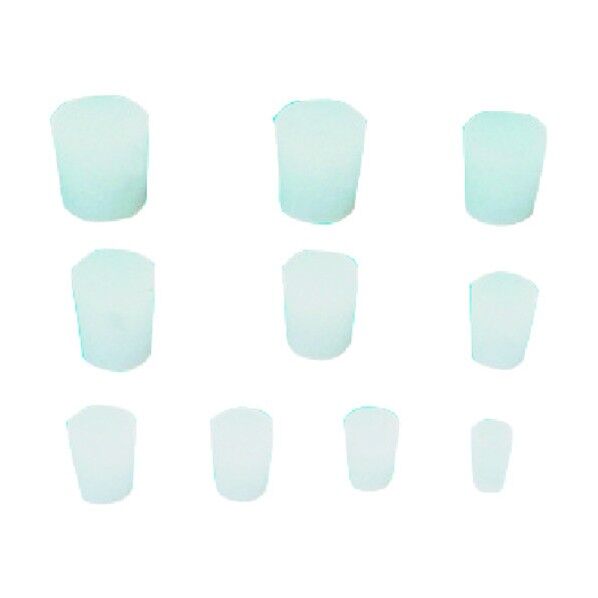 シリコン栓 #5 上21φ×下18.5φ×高23H 280-17-23-15 1点