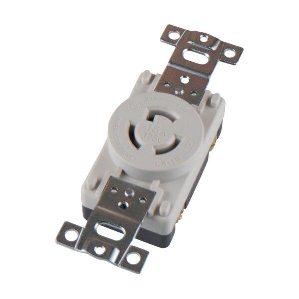 引掛形 埋込コンセント 接地2P15A125V 白色 3110-L5-IV 1点