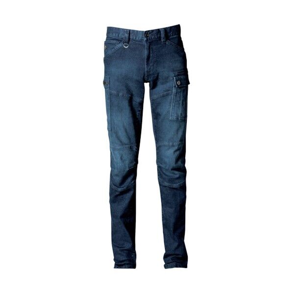 IZ 7572ストレッチデニム3Dカーゴパンツ(インディゴブルー)85 189853 1点