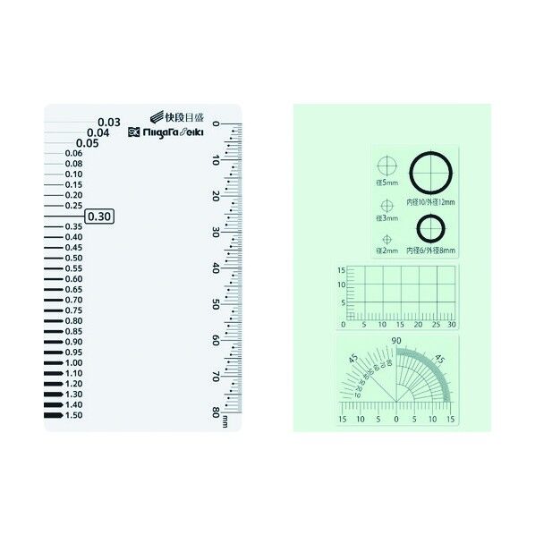 クラックメジャー快段目盛付