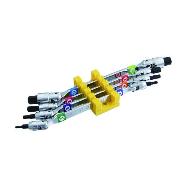 スエカゲ4本組ダブルフレックスヘキサゴンレンチセット