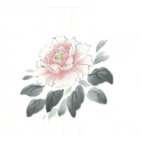 水墨画個人セット 固形水彩絵具6色付