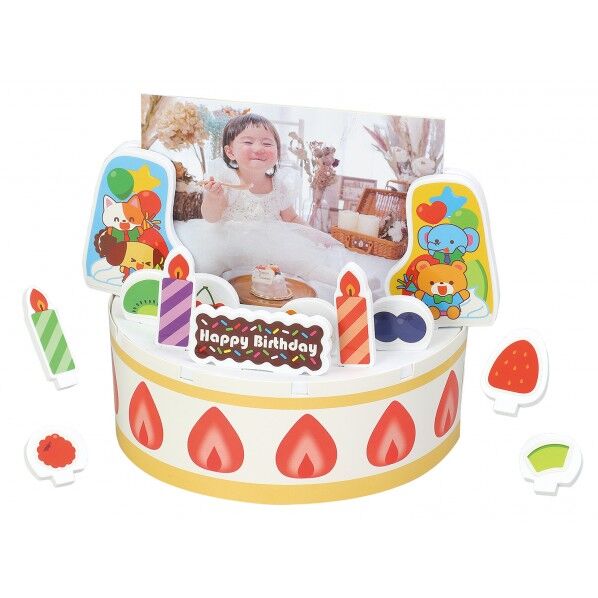 EVAでつくるおたんじょうびケーキ