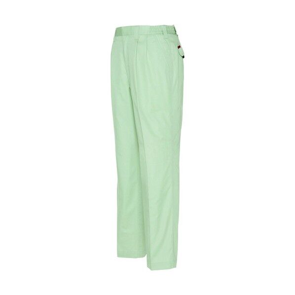 シャーリングワークパンツ（2タック）（男女兼用） 005アースグリーン 4L 5532 1