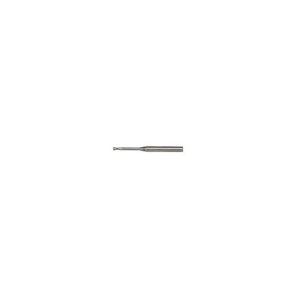 超硬エンドミルロングネックスクエアΦ1.2×有効長12
