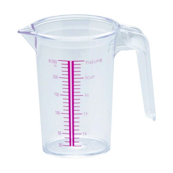 弁慶 ポリカーボネイト メジャーカップ 250cc 250cc BMZ05250 1個