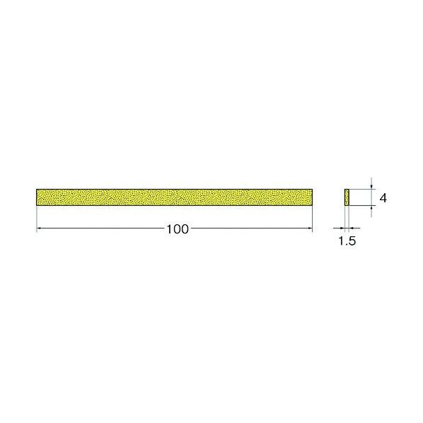 セラミックスティック砥石全長(mm):100粒度(#):700 Q4132 1本