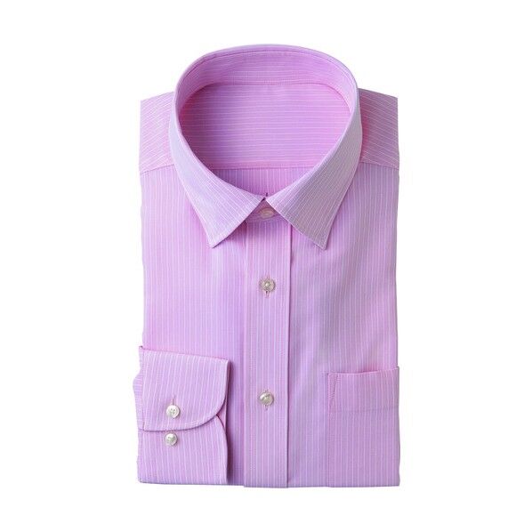 長袖カッターシャツ ピンク M 43069-060-M 1点