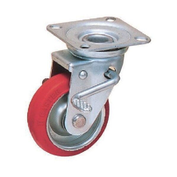 プレスキャスタ-自在ブレーキ付130mm OHLJB-130 1