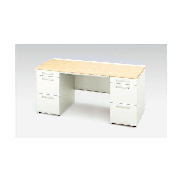 両袖デスク XEHH167GG-WS 1点