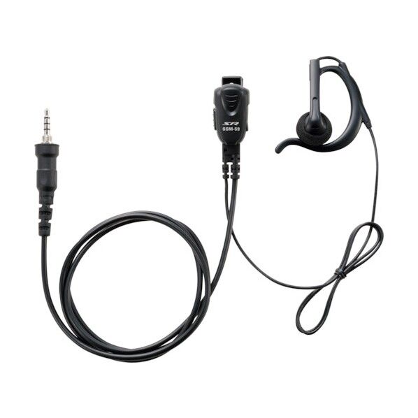 小型タイピンマイク&イヤホン