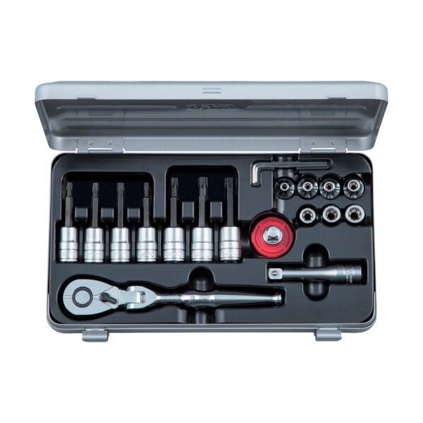 9.5sq.T型トルクスビットソケットE型トルクスレンチセット