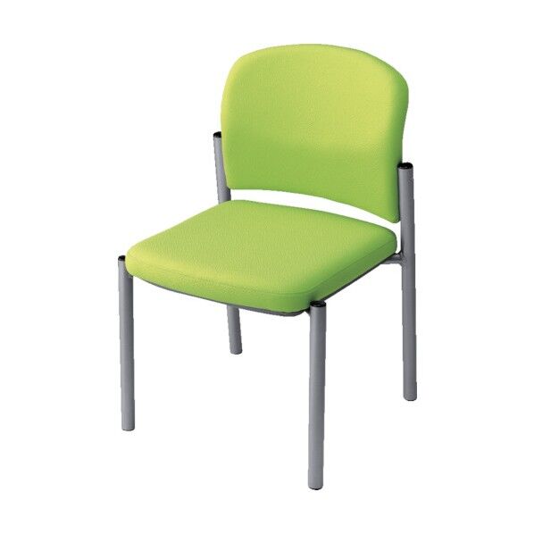 会議用チェアー 布張り E248F-MGR 1点